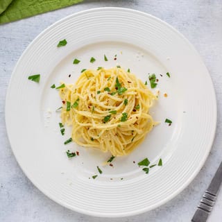Pasta with Garlic & Oil