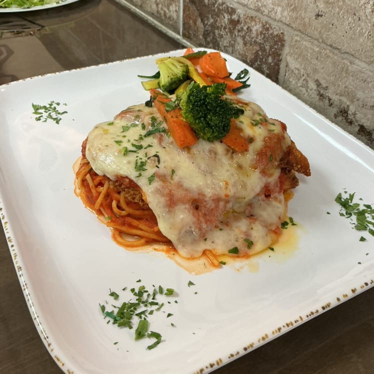 Eggplant Parm.