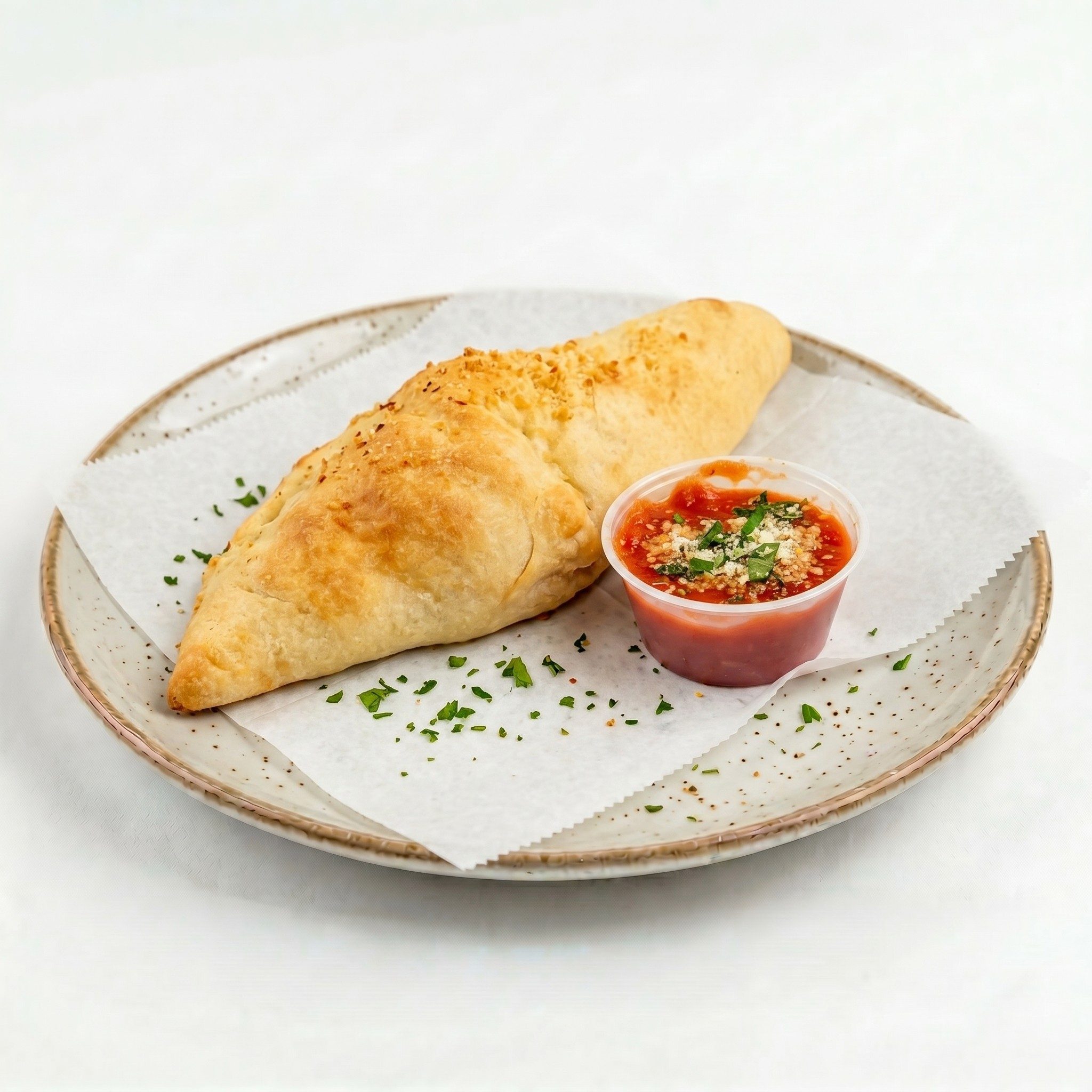 Sausage & Cheese Calzone.