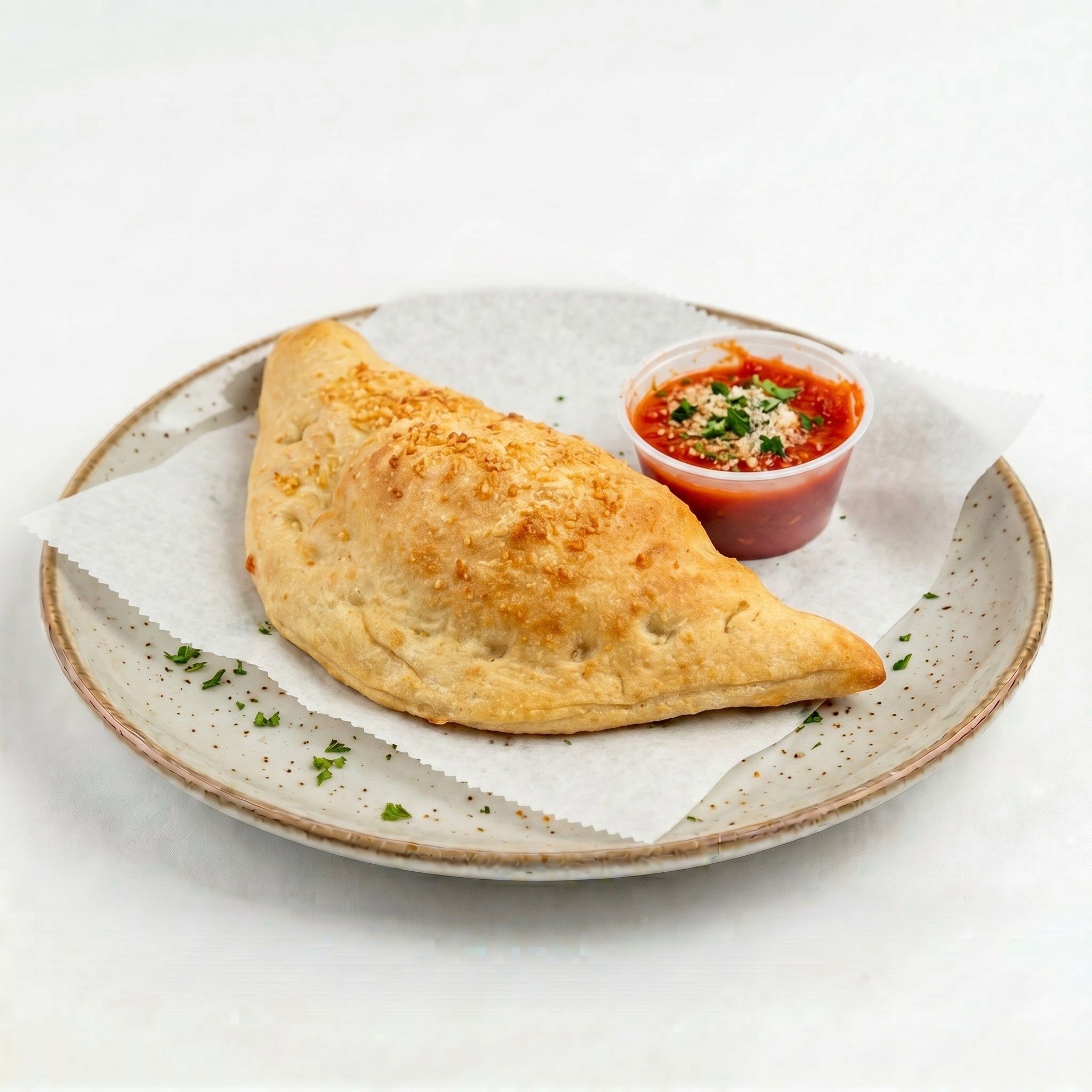 Meat & Cheese Calzone.